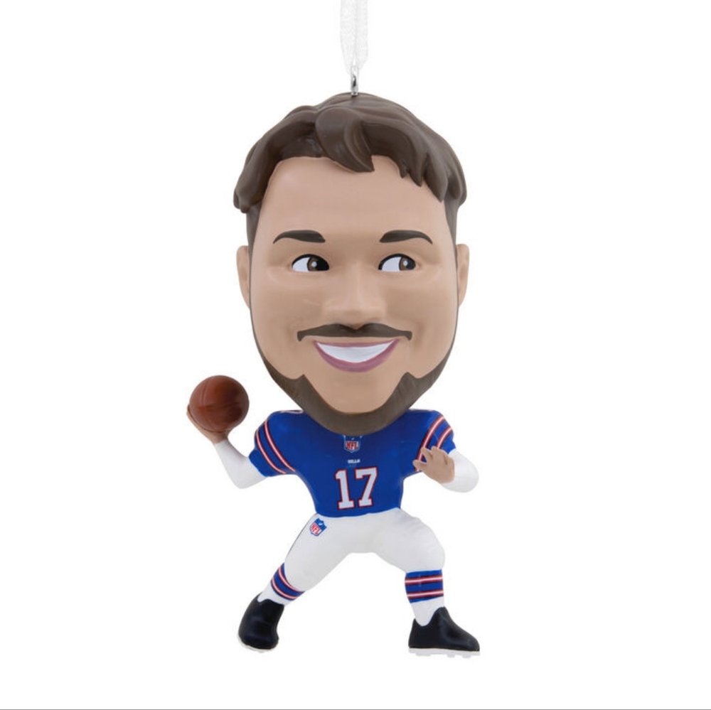 Hallmark Josh Allen Wobble Head Ornament - Thumbnail 3